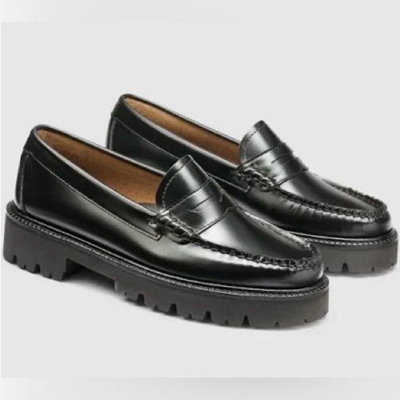 G.H. BASS Women's Penny Loafer Black